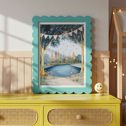 Central Park Wall Art Print | Unframed