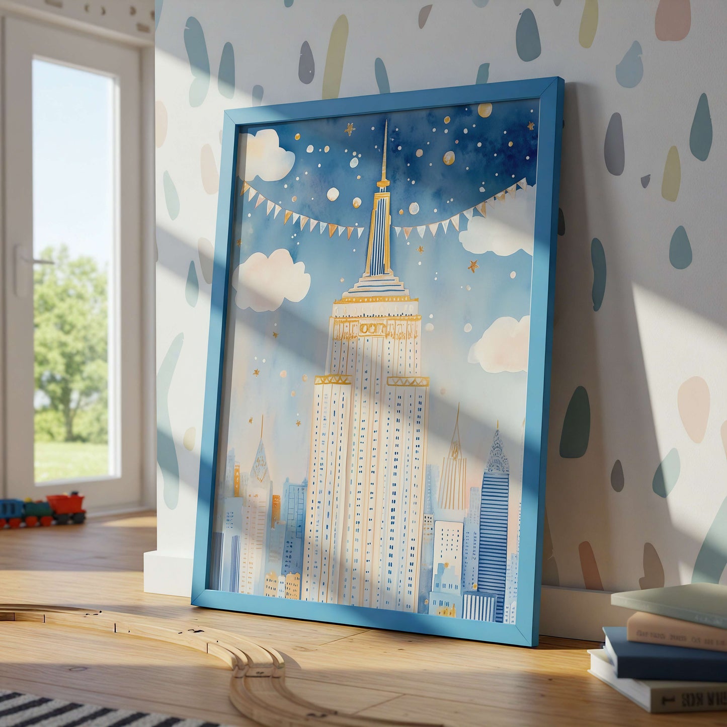 Empire State Building Wall Art Print | Unframed