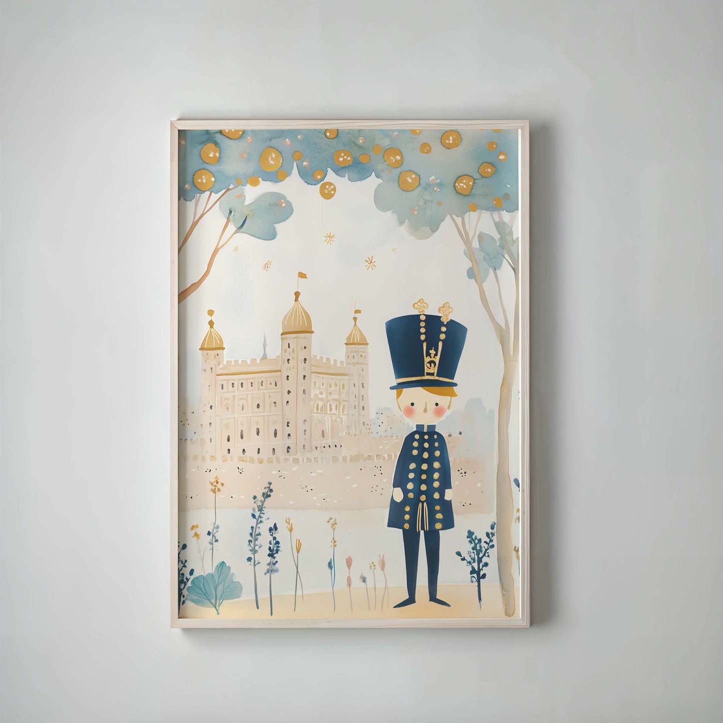 Tower of London Nursery Print | Unframed